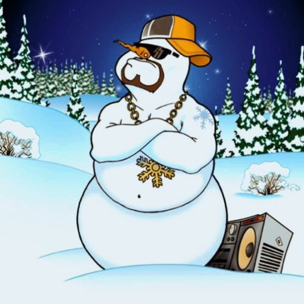 Снеговик рэпер