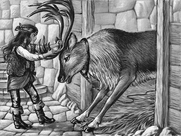 Снежная Королева сказка разбойница