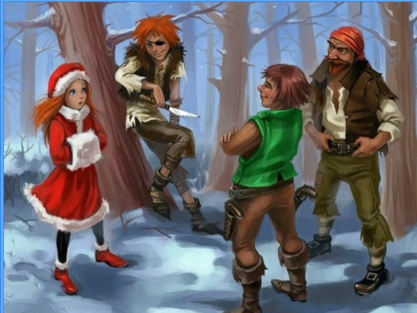 Портрет маленькой разбойницы