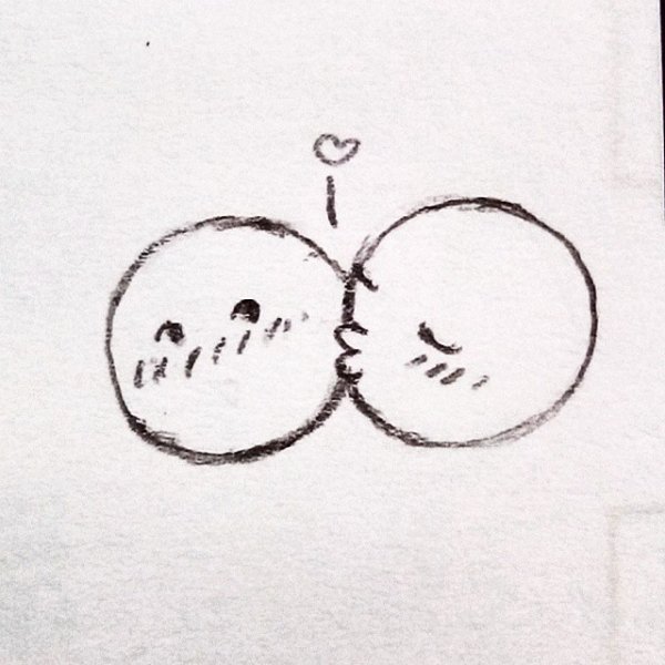 Маленькие любовные рисунки легкие