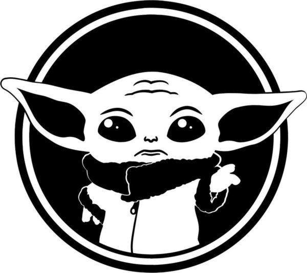 Baby Yoda Star Wars Стикеры