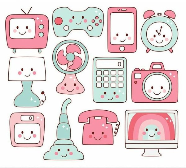 Рисунки для наклеек