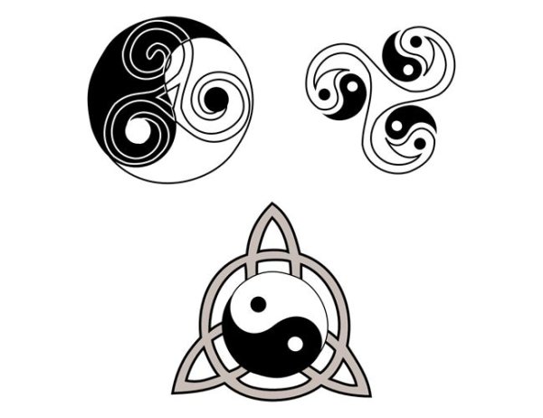 Тату Инь Янь