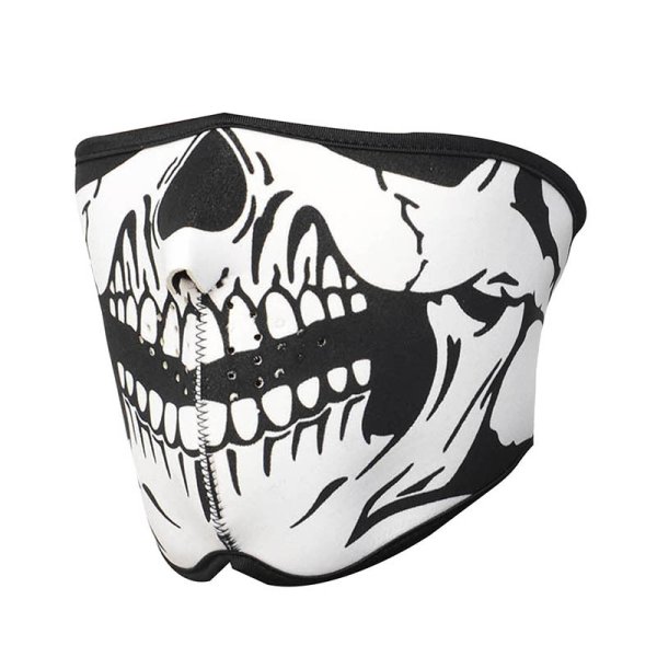 Череп в медицинской маске