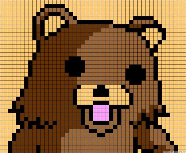 Пиксель арт схемы
