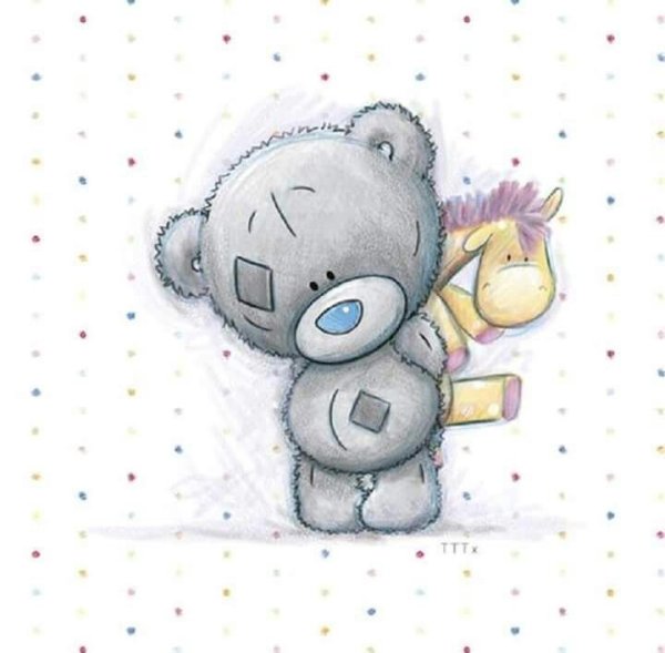 Мишки Тедди с надписями