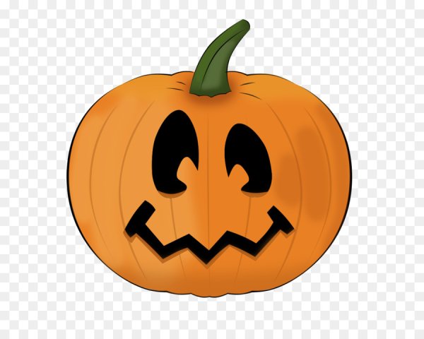 Тыква для Хэллоуина рисунок