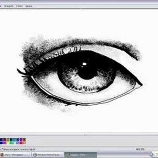 Рисунки в Paint профессиональный