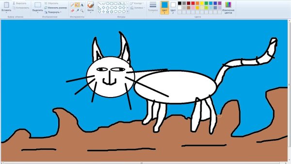 Рисунки в паинте для начинающих