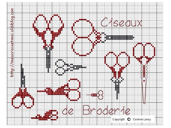 Схема вышивки крестом маленькие
