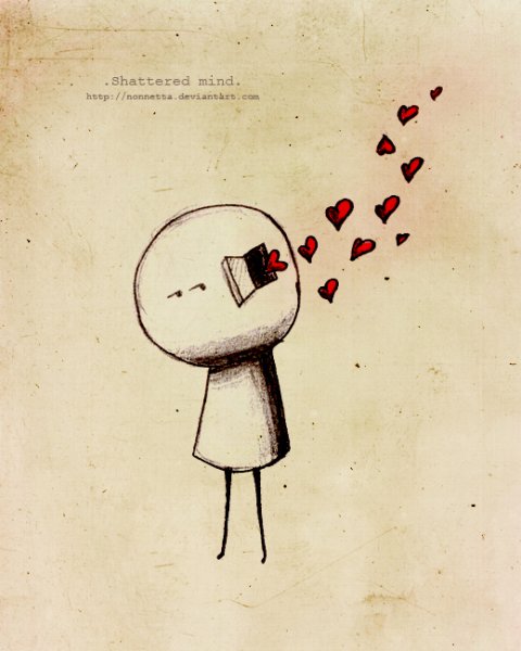 Человечек рисунок карандашом