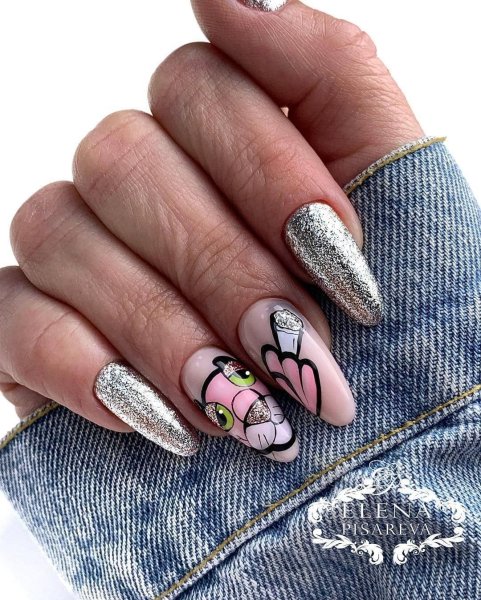 Крутые рисунки на ногтях