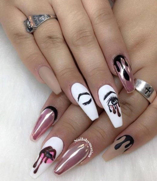 Мультяшные ногти