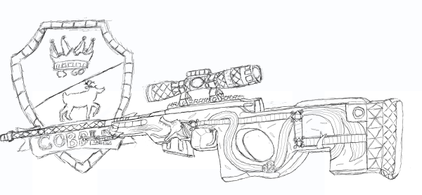 Ствол эскиз