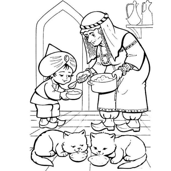 Вильгельм Гауф маленький МУК рисунок