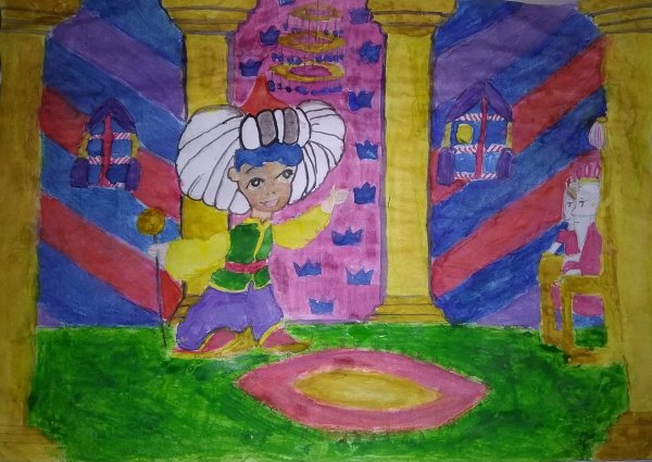 Рисунок к сказке маленький МУК