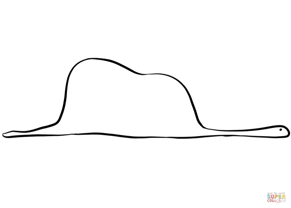 Удав съел слона маленький принц