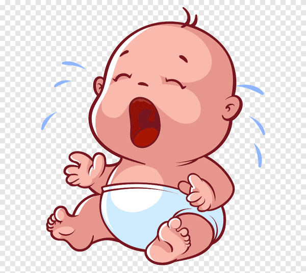 Малыш на прозрачном фоне