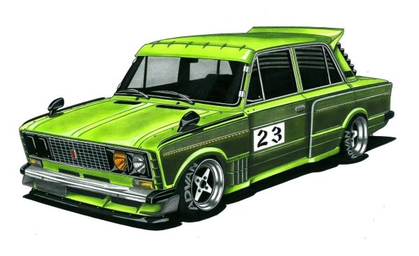 ВАЗ 2106 Боевая классика арт