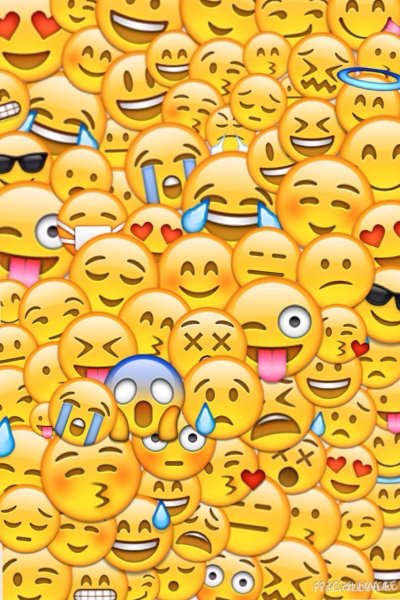 Смайлики много