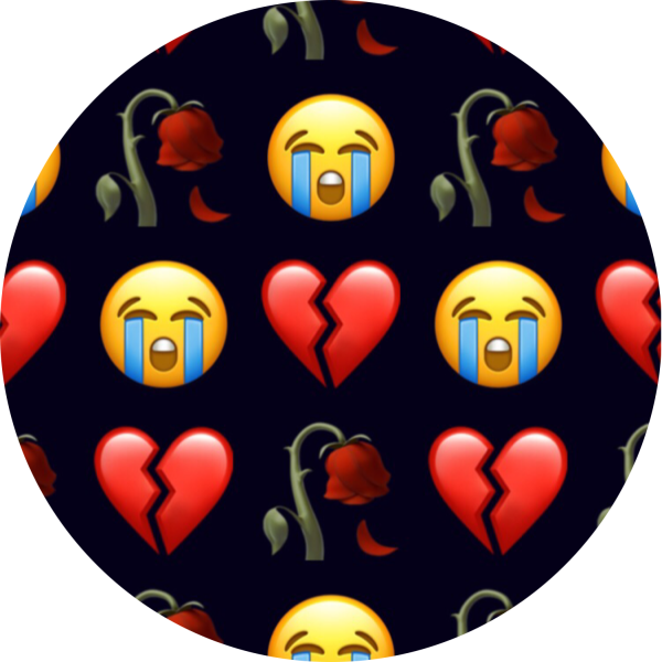 Смайлики много