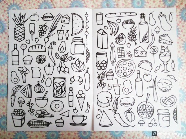 Милые рисунки маленькие Стикеры