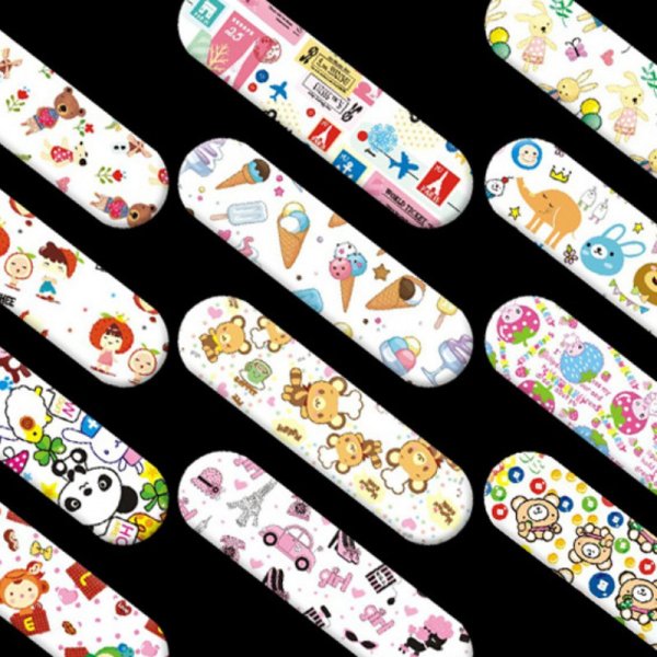 Разноцветные лейкопластыри