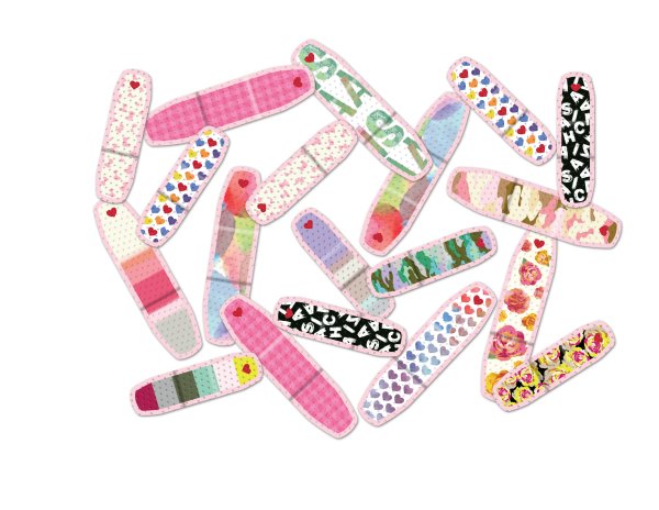 Разноцветные пластыри