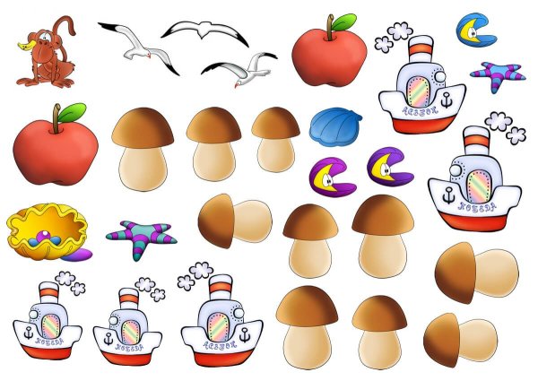 Аппликация грибочки