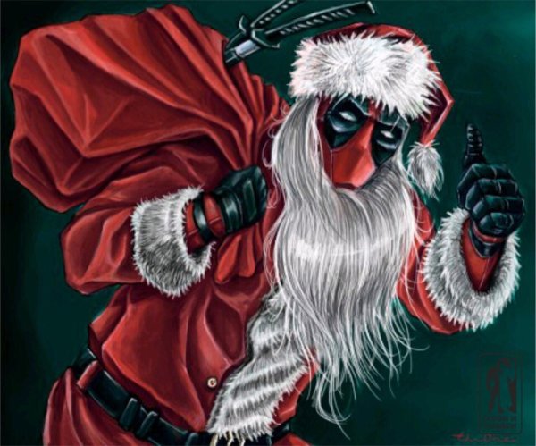 Крутые новогодние рисунки