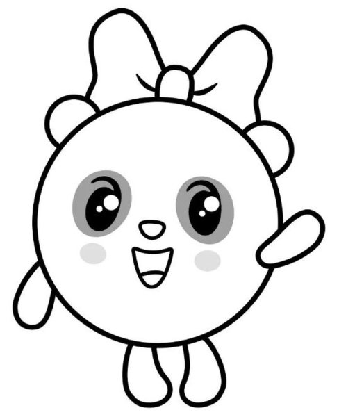 Раскраска милашка