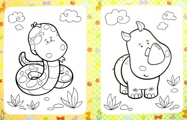 Бабочка раскраска для детей