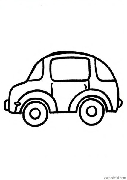 Раскраски для детей машинки