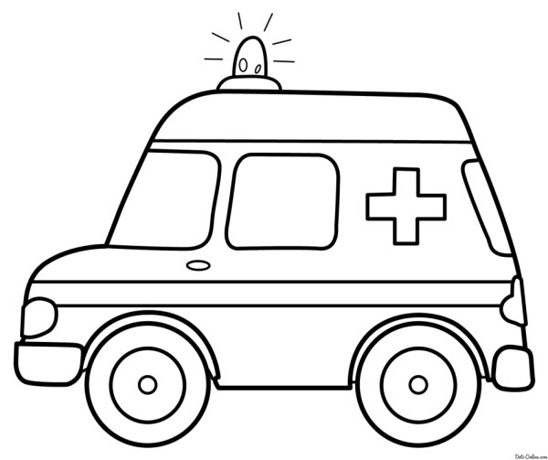 Раскраски для детей транспорт