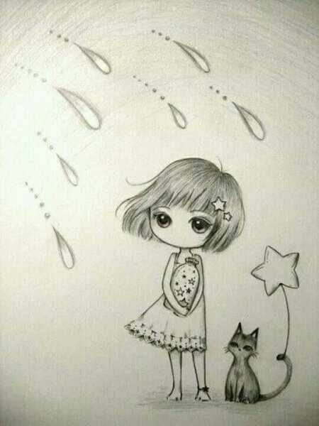 Лёгкие рисунки для срисовки раскраска для девочек