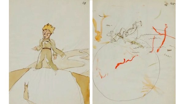 Антуан де сент-Экзюпери маленький принц иллюстрации