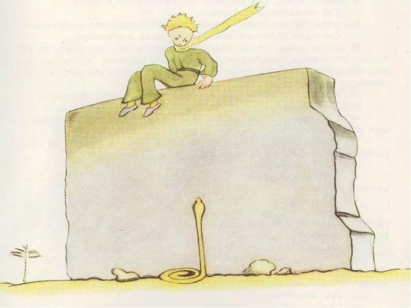 Форзац книги маленький принц