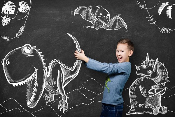 Рисунки на доске для фотосессии