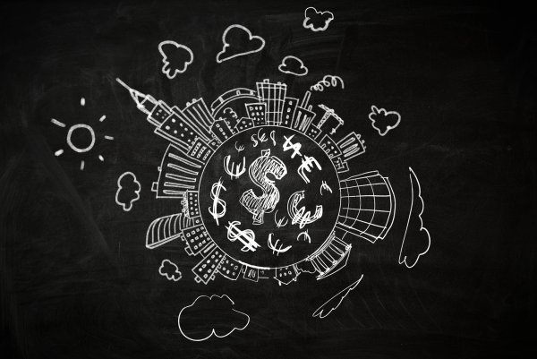 Рисунки мелом