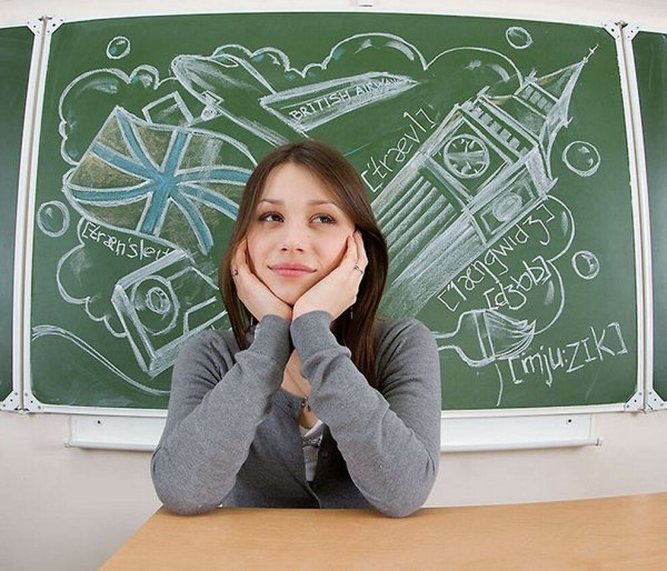 Простые узоры мелом