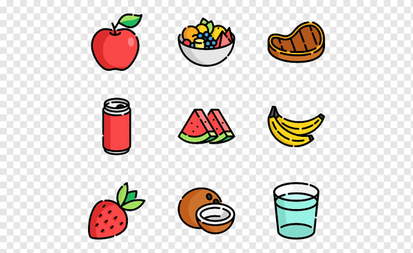 Мультяшные продукты питания