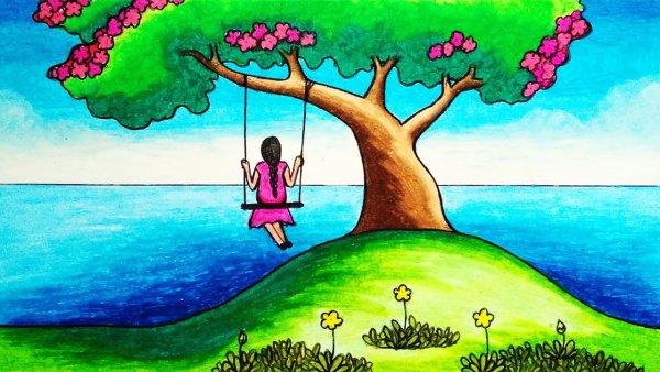 Человек и природа рисунок