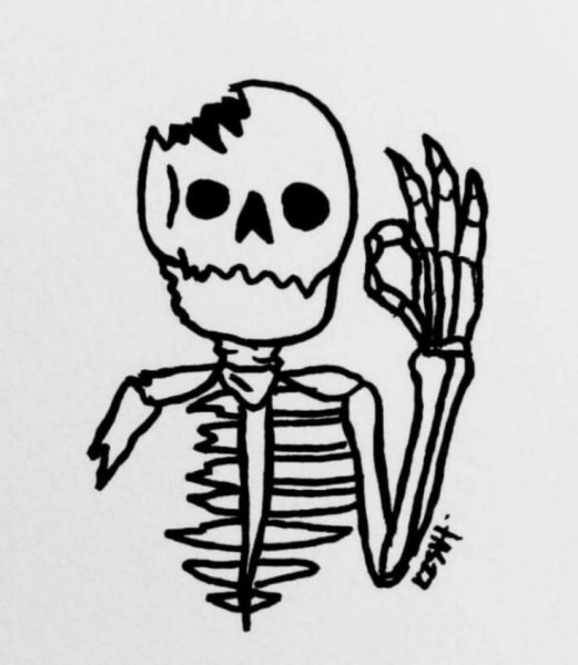Смерть рисунок