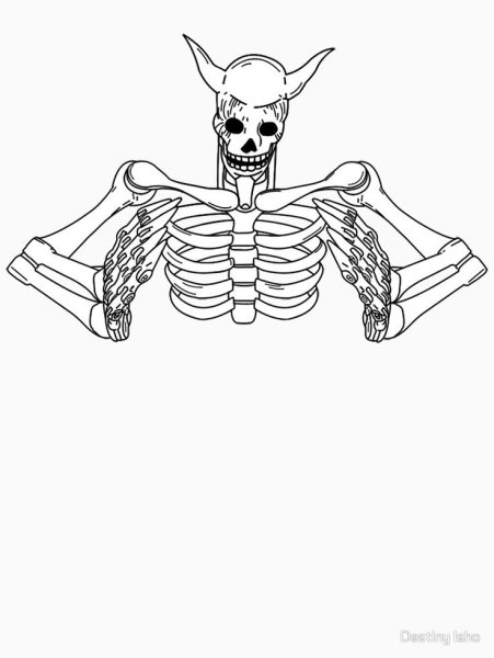 Анатомия скелета андертейл
