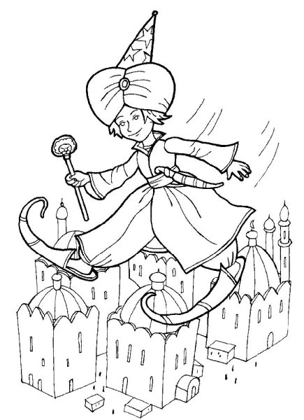 Гауф маленький МУК раскраска