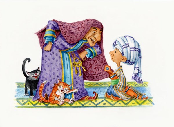 Карлик нос картинки к сказке Рисованные