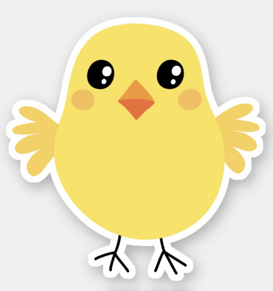 Цыпленок для печати