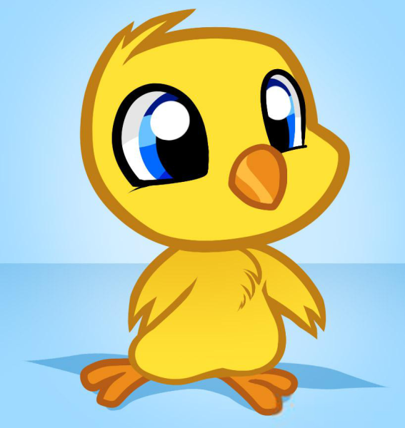 Веселый и грустный утенок