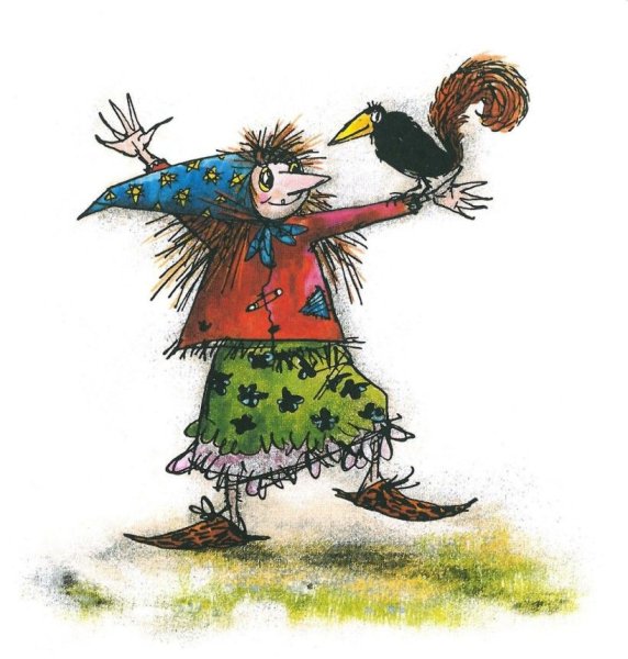 Отфрид Пройслер маленькая баба-Яга иллюстрации