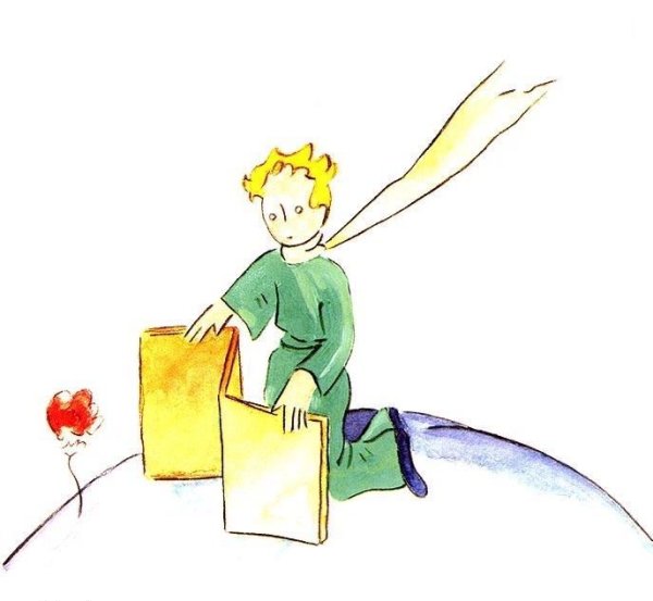 Экзюпери маленький принц роза